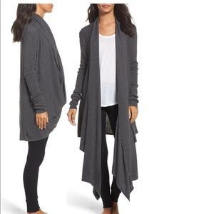 Nordstrom Lingerie Long Wrap Cardigan